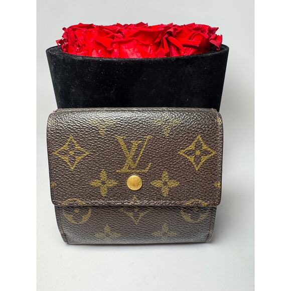Louis Vuitton Monogram Elise Wallet Luxury Wallet - Picture 1 of 11